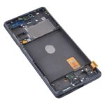 OLED Screen Digitizer Assembly with Frame for Samsung Galaxy S20 FE G780 (Service Pack) - Cloud Navy