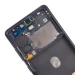 OLED Screen Digitizer Assembly with Frame for Samsung Galaxy S20 FE G780 (Service Pack) - Cloud Navy