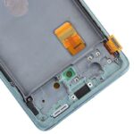 OLED Screen Digitizer Assembly with Frame for Samsung Galaxy S20 FE G780 (Service Pack) - Cloud Mint