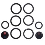 Rear Camera Glass Lens for Samsung Galaxy S21 Ultra 5G G998(5 Pcs/set)