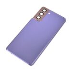 Back Cover with Camera Glass Lens and Adhesive Tape for Samsung Galaxy S21 Plus 5G G996 (for SAMSUNG) - Phantom Violet