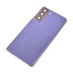 Back Cover with Camera Glass Lens and Adhesive Tape for Samsung Galaxy S21 Plus 5G G996 (for SAMSUNG) - Phantom Violet