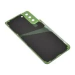 Back Cover with Camera Glass Lens and Adhesive Tape for Samsung Galaxy S21 Plus 5G G996 (for SAMSUNG) - Phantom Silver