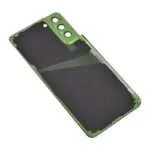 Back Cover with Camera Glass Lens and Adhesive Tape for Samsung Galaxy S21 Plus 5G G996 (for SAMSUNG) - Phantom Black