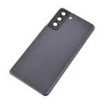 Back Cover with Camera Glass Lens and Adhesive Tape for Samsung Galaxy S21 5G G991 (for SAMSUNG) - Phantom Gray