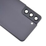 Back Cover with Camera Glass Lens and Adhesive Tape for Samsung Galaxy S21 5G G991 (for SAMSUNG) - Phantom Gray
