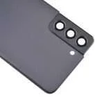 Back Cover with Camera Glass Lens and Adhesive Tape for Samsung Galaxy S21 5G G991 (for SAMSUNG) - Phantom Gray