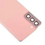 Back Cover with Camera Glass Lens and Adhesive Tape for Samsung Galaxy S21 5G G991 (for SAMSUNG) - Phantom Pink