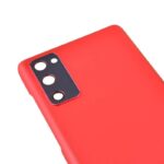 Back Cover with Camera Glass Lens and Adhesive Tape for Samsung Galaxy S20 FE G780 (for SAMSUNG) - Cloud Red