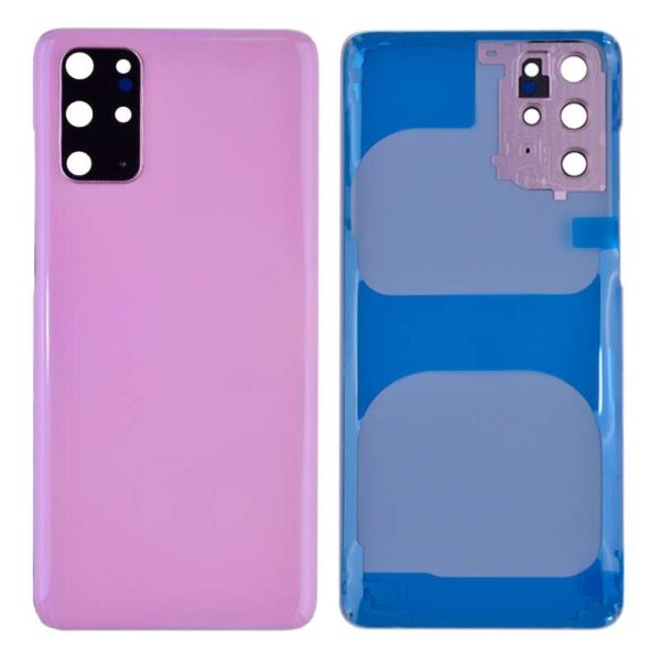 Back Cover with Camera Glass Lens and Adhesive Tape for Samsung Galaxy S20 Plus G985/ S20 Plus 5G G986(for SAMSUNG) - Cloud Pink
