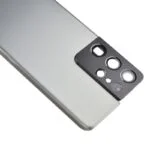 Back Cover with Camera Glass Lens and Adhesive Tape for Samsung Galaxy S21 Ultra 5G G998 (for SAMSUNG) - Phantom Titanium