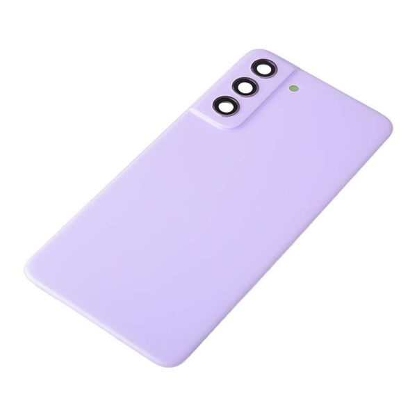Back Cover with Camera Glass Lens and Adhesive Tape for Samsung Galaxy S21 FE 5G G990(for SAMSUNG) - Lavender