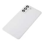 Back Cover with Camera Glass Lens and Adhesive Tape for Samsung Galaxy S21 FE 5G G990(for SAMSUNG) - White