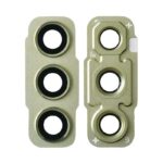 Rear Camera Glass Lens and Cover Bezel Ring for Samsung Galaxy S21 FE 5G G990 - Olive