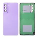 Back Cover with Camera Glass Lens and Adhesive Tape for Samsung Galaxy S21 FE 5G G990(for SAMSUNG) - Lavender