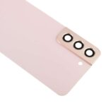 Back Cover with Camera Glass Lens and Adhesive Tape for Samsung Galaxy S22 5G S901 (for SAMSUNG) - Pink Gold