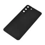 Back Cover with Camera Glass Lens and Adhesive Tape for Samsung Galaxy S22 5G S901 (for SAMSUNG) - Phantom Black