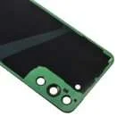 Back Cover with Camera Glass Lens and Adhesive Tape for Samsung Galaxy S22 Plus 5G S906 (for SAMSUNG) - Graphite