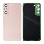 Back Cover with Camera Glass Lens and Adhesive Tape for Samsung Galaxy S22 Plus 5G S906 (for SAMSUNG) - Pink Gold