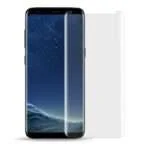 Full Curved Tempered Glass Screen Protector for Samsung Galaxy S8 G950(with UV Light & UV Glue) (Retail Packaging)