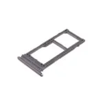 Sim Card Tray and MicroSD Card Tray for Samsung Galaxy S10 G973/ S10 Plus G975/ S10e G970 - Black