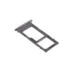 Sim Card Tray and MicroSD Card Tray for Samsung Galaxy S10 G973/ S10 Plus G975/ S10e G970 - Black