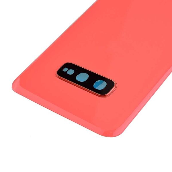 Back Cover with Camera Glass Lens and Adhesive Tape for Samsung Galaxy S10e G970(for SAMSUNG and Galaxy S10e) - Flamingo Pink