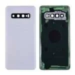 Back Cover with Camera Glass Lens and Adhesive Tape for Samsung Galaxy S10 G973(for SAMSUNG and Galaxy S10) - Ceramic White