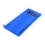 Back Cover with Camera Glass Lens and Adhesive Tape for Samsung Galaxy S10 G973(for SAMSUNG and Galaxy S10) - Blue