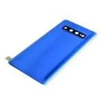 Back Cover with Camera Glass Lens and Adhesive Tape for Samsung Galaxy S10 G973(for SAMSUNG and Galaxy S10) - Blue