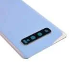 Back Cover with Camera Glass Lens and Adhesive Tape for Samsung Galaxy S10 G973(for SAMSUNG and Galaxy S10) - Prism White