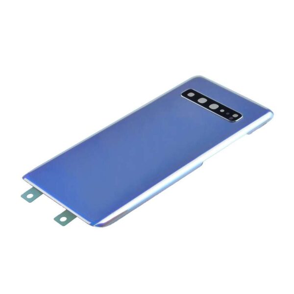 Back Cover with Camera Glass Lens and Adhesive Tape for Samsung Galaxy S10 5G G977(for SAMSUNG) - Silver