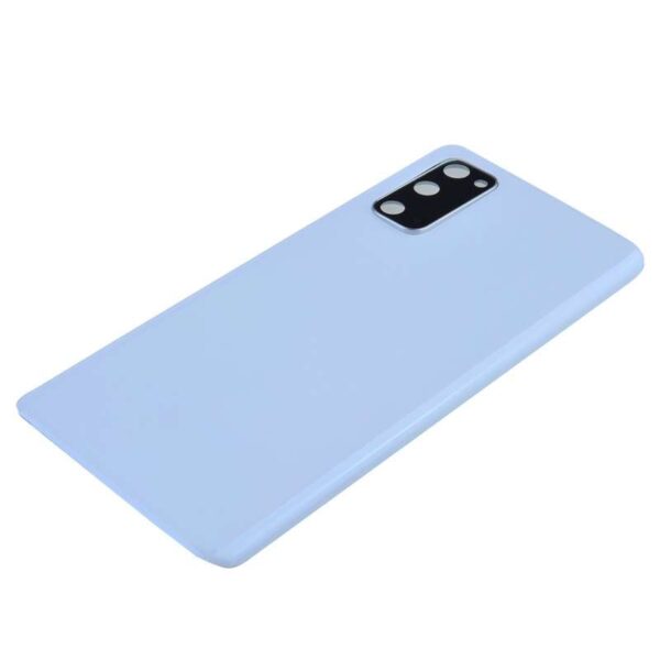 Back Cover with Camera Glass Lens and Adhesive Tape for Samsung Galaxy S20 G980/ S20 5G G981(for SAMSUNG) - Cloud White