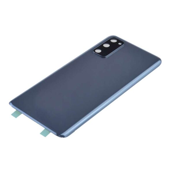 Back Cover with Camera Glass Lens and Adhesive Tape for Samsung Galaxy S20 G980/ S20 5G G981(for SAMSUNG) - Cosmic Gray