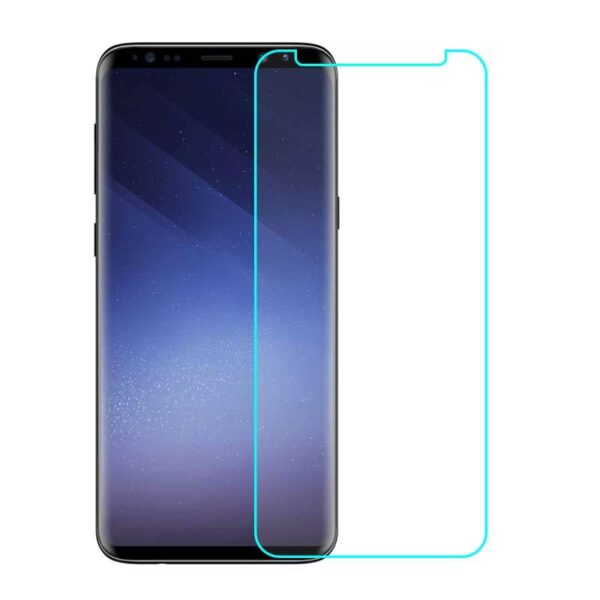 Tempered Glass Screen Protector for Samsung Galaxy S9 Plus G965(Only Cover the Flat Part of the Screen) (Retail Packaging)