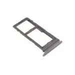 Sim Card Tray and MicroSD Card Tray for Samsung Galaxy S10 G973/ S10 Plus G975/ S10e G970 - Silver