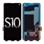 OLED Screen Digitizer Assembly for Samsung Galaxy S10 G973 (Premium) - Black