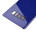 Back Cover with Camera Glass Lens and Adhesive Tape for Samsung Galaxy Note 8 N950(for SAMSUNG and Galaxy Note 8) - Blue