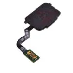 Home Button with Flex Cable,Connector and Fingerprint Scanner Sensor for Samsung Galaxy Note 9 N960 - Black