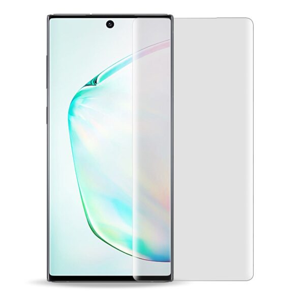 Full Curved Tempered Glass Screen Protector for Samsung Galaxy Note 10 N970(with UV Light & UV Glue) (Retail Packaging)