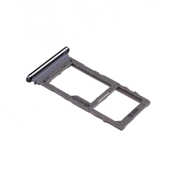 Sim Card Tray and MicroSD Card Tray for Samsung Galaxy Note 10 Plus N975(Single SIM Card Version) - Black