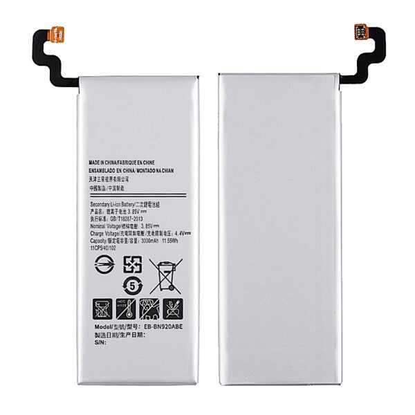 3.85V 3000mAh Battery for Samsung Galaxy Note 5 N920 Compatible (High Quality)