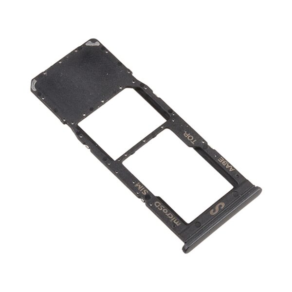 Single Sim Card Tray for Samsung Galaxy A12 (2020) A125 - Black