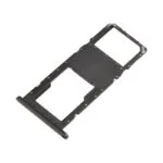 Single Sim Card Tray for Samsung Galaxy A02s (2021) A025 - Black
