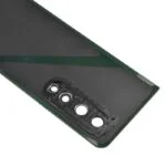 Back Cover with Camera Glass Lens and Adhesive Tape for Samsung Galaxy Z Fold3 5G F926 - Phantom Black