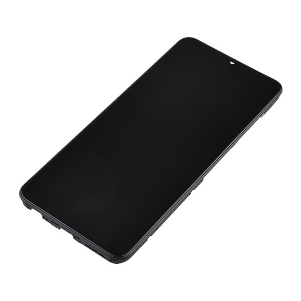 LCD Screen Digitizer Assembly With Frame for Samsung Galaxy A03S (2021) A037U (for America Version) - Black