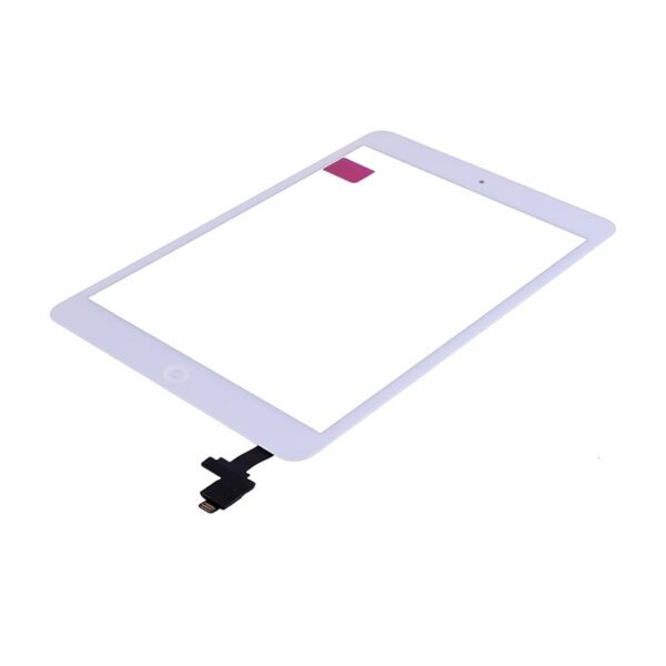 Touch Screen Digitizer Assembly with IC Control Circuit Logic Board and Home Button for iPad mini 1/ 2 (High Quality) - White