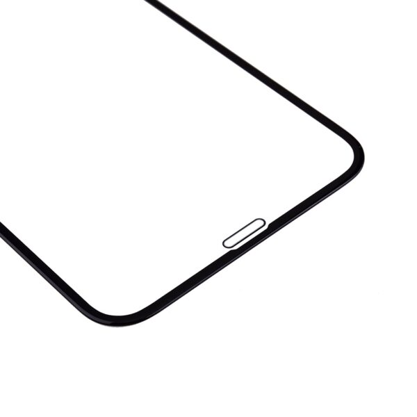 Premium Full Cover Tempered Glass Screen Protector for iPhone X/ XS/ 11 Pro - Black (Retail Packaging)