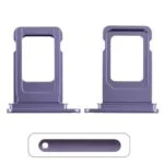 Sim Card Tray for iPhone 11 (Single SIM Card Version) - Purple