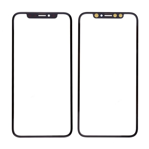 Front Screen Glass Lens with OCA for iPhone X/ XS - Black